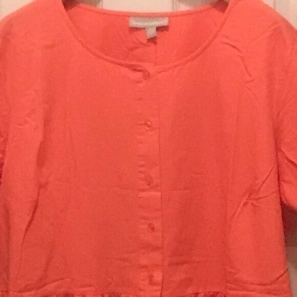 NWOT Woman WIthin Button-Down Casual Dress - Picture 4 of 5